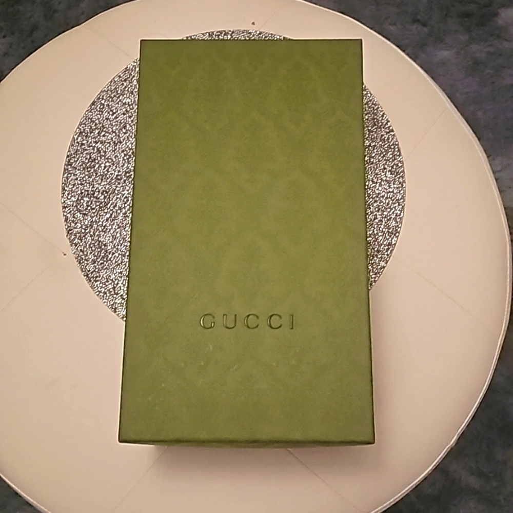 Gucci men's dress shoe box for size 12